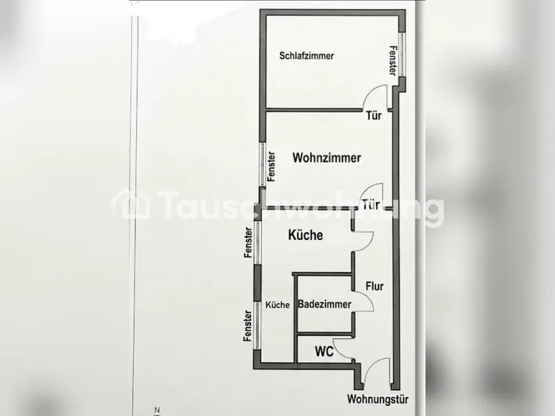 Tauschwohnung: 2Zimmer Wohnung in Berlin-Pankow 75 m² gegen 4+ Zimmer — photo 1